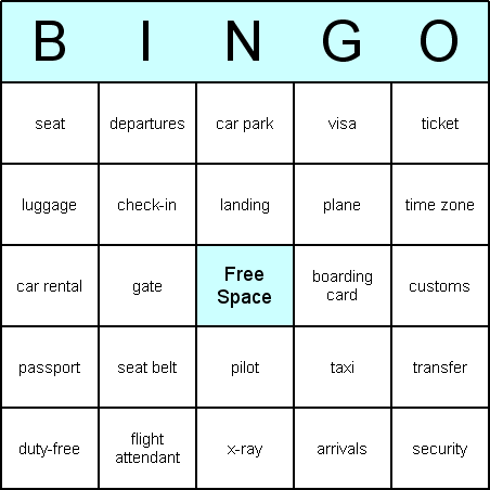 Bingo card - Wikipedia, the free encyclopedia